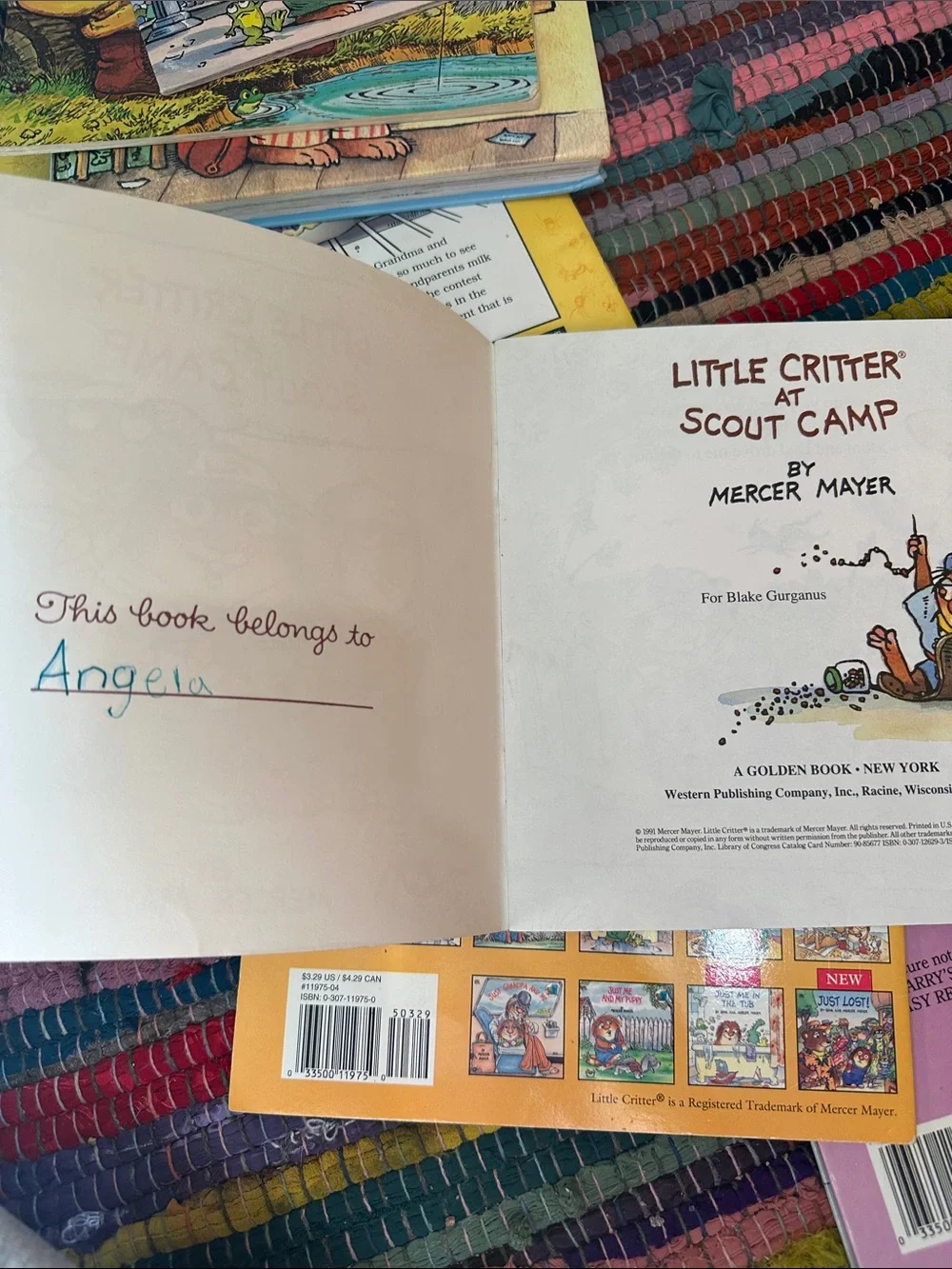 Mercer Mayer Little Critter 9 Book Lot Vintage Golden Books Growing Every Day